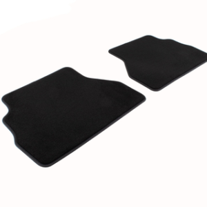 Predpražniki, zadnji del iz premium velurja, črne barve